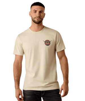 MNS Ariat Steer Freedom T-Shirt - Natural