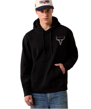 MNS Ariat Bison Bureau Hoodie - Black