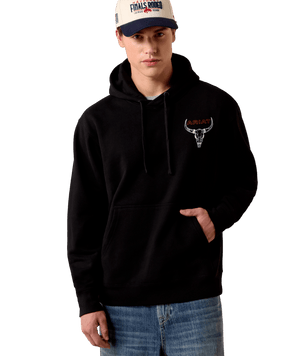 MNS Ariat Bison Bureau Hoodie - Black