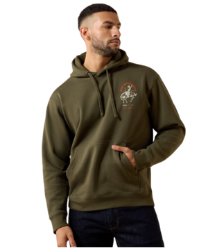 MNS Ariat International Rodeo Hoodie - Grape Leaf
