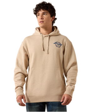 MNS Ariat Bison Archer Hoodie - Oatmeal