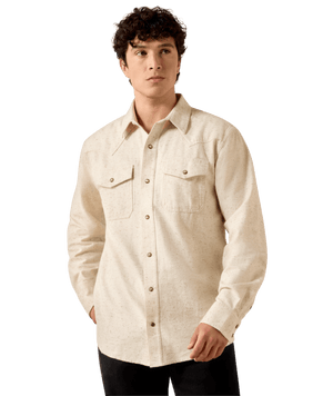 MNS Retro Hercules Fitted Snap Shirt - Peyote