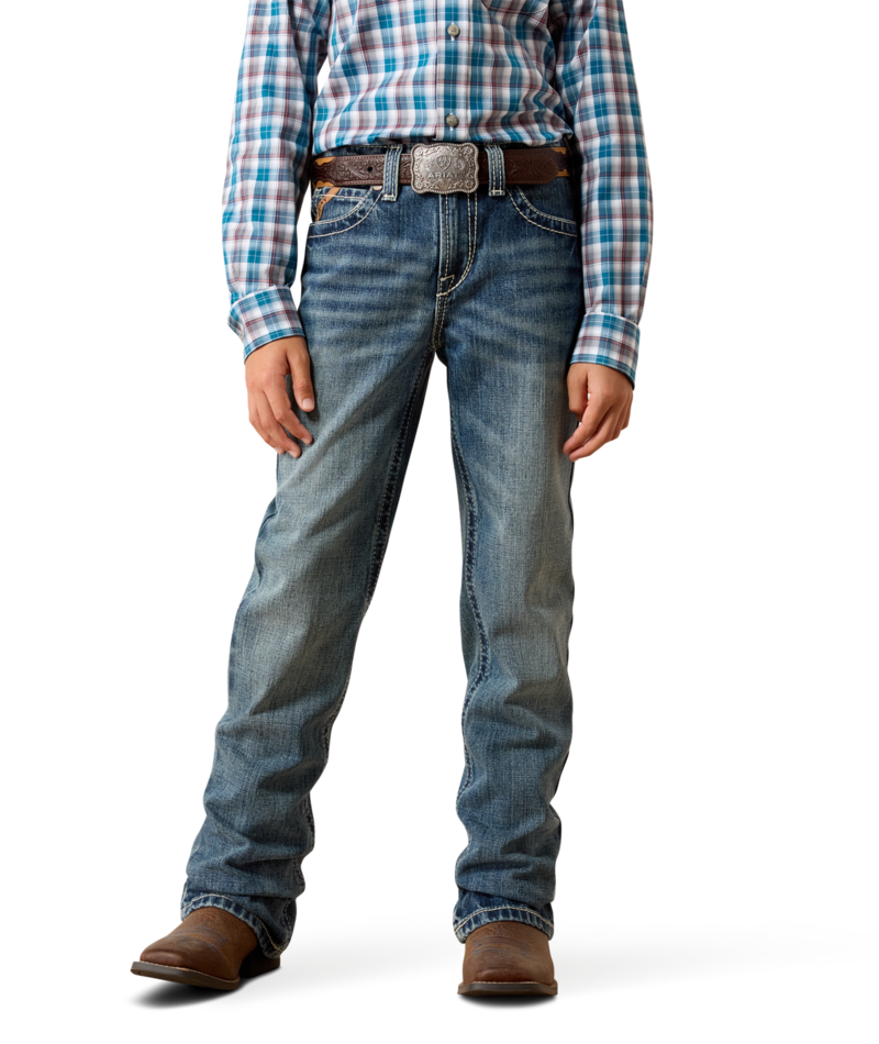 YTH B4 Relaxed Jonathan Boot Cut Jeans - Durango