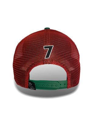 Corne Collection Bicho Portugal Cap, Green/Black/Red
