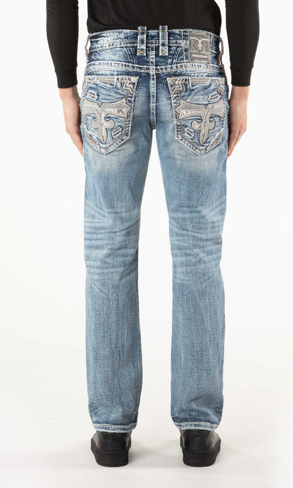 Rock Revival Men's Jameel J202 Straight Jean - Mora's Jeans