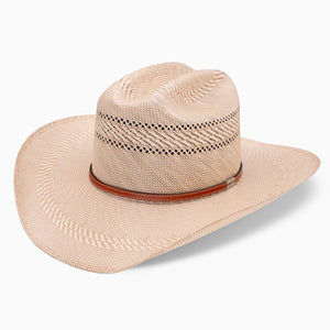 Resistol Men's 50X Open Range Straw Hat, Natural/Tan