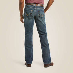 Ariat Men's M5 Straight Arrowhead Jeans, Deadrun