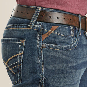 Ariat Men's M5 Straight Arrowhead Jeans, Deadrun