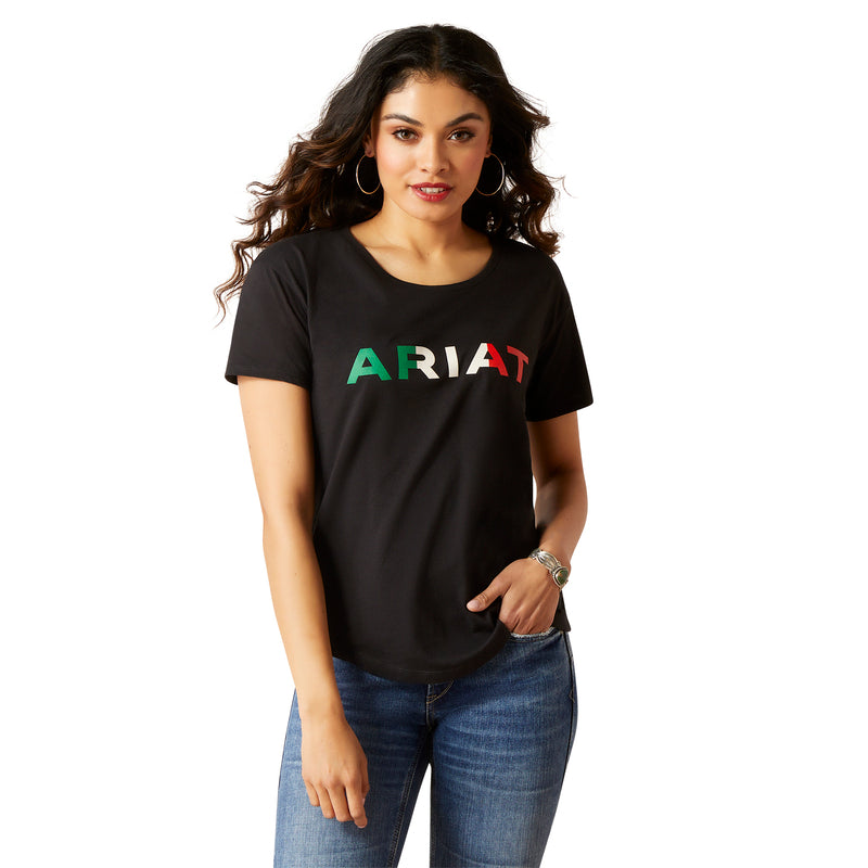 Ariat Women's Ariat Viva Mexico T-Shirt, Black