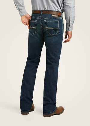 Ariat Men's M7 Slim TekStretch Marcello Straight Jean, Glenrio