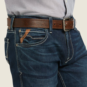 Ariat Men's M7 Slim TekStretch Marcello Straight Jean, Glenrio
