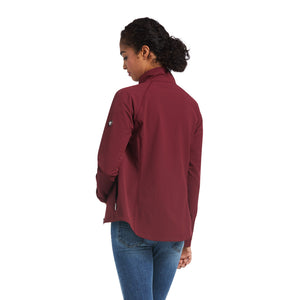Ariat Women's Agile Softshell Jacket, Zinfandel