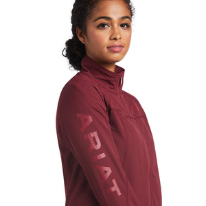 Ariat Women's Agile Softshell Jacket, Zinfandel