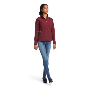 Ariat Women's Agile Softshell Jacket, Zinfandel