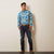 Ariat Men's Team Logo Spencer Classic Fit Long Sleeve Shirt, Lyons Blue