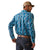 Ariat Men's Team Hugh Fitted Shirt, Teal