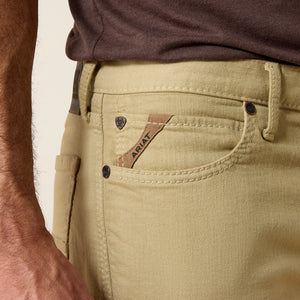 Ariat Men's Grizzly Straight Jean, Dark Khaki