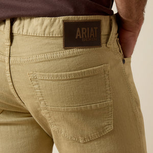 Ariat Men's Grizzly Straight Jean, Dark Khaki