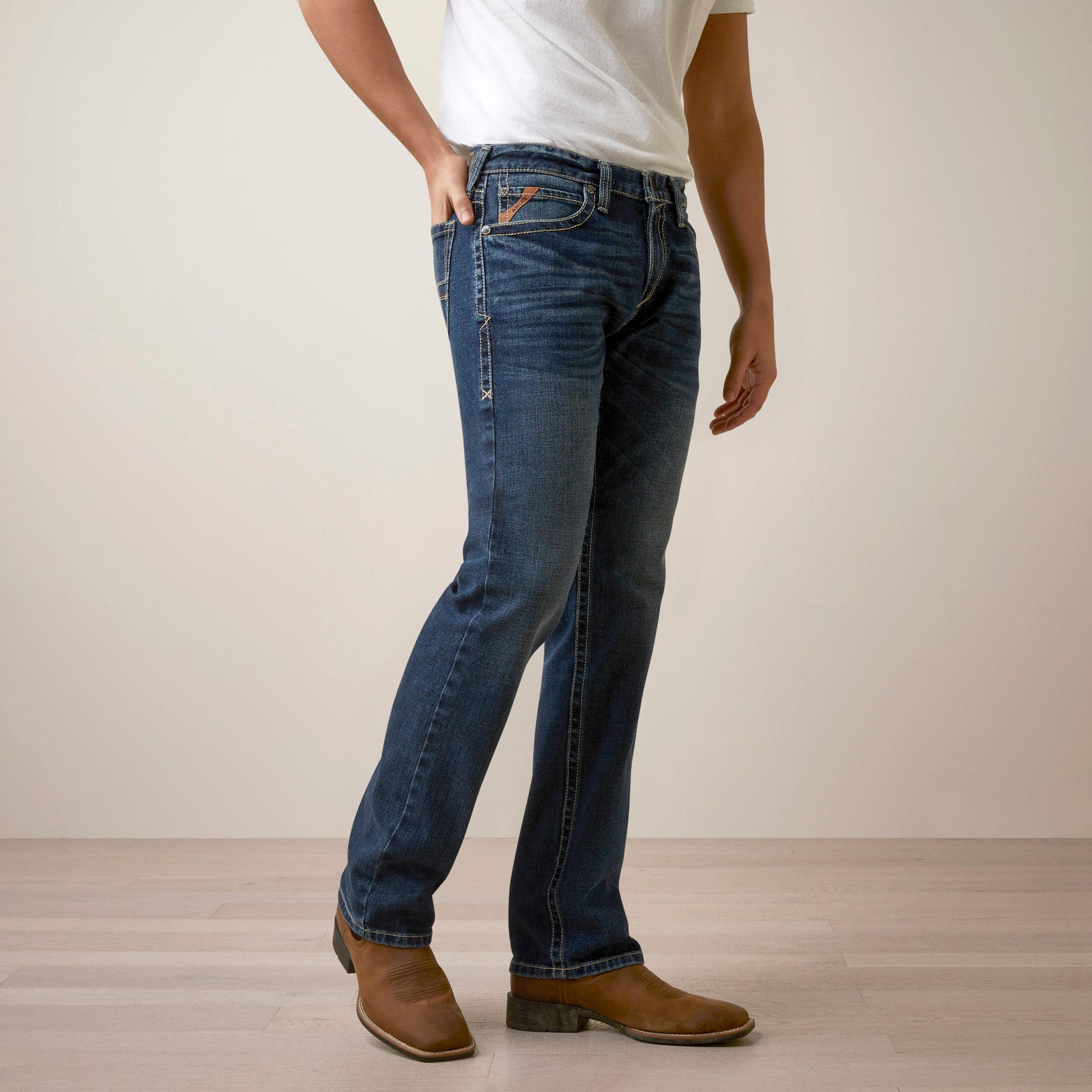 Ariat Men's M7 Slim Graysill Straight, Denali