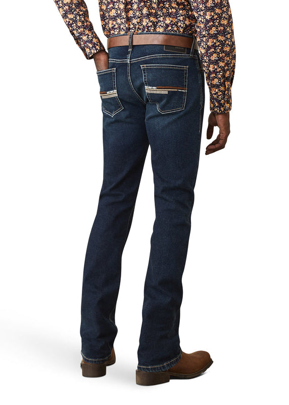 Ariat Men's M8 Modern Bryson Slim Leg Jean, Drake