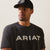 Ariat Men's Branded T-Shirt, Charcoal Heather