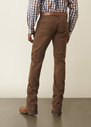 Ariat Men's M7 Grizzly Straight Jean, Peat