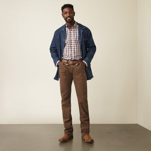 Ariat Men's M7 Grizzly Straight Jean, Peat