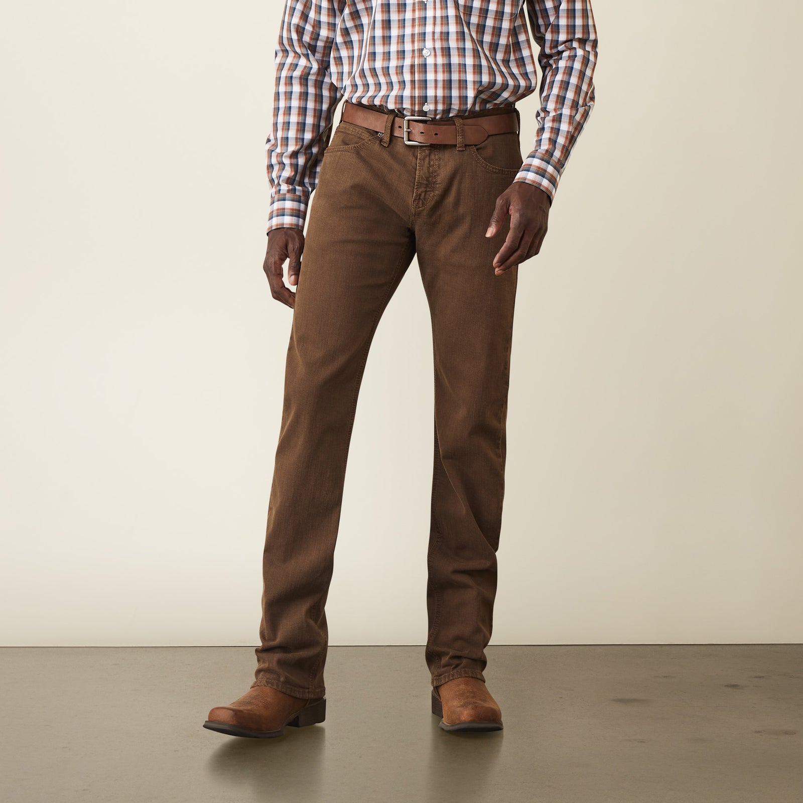 Ariat Men's M7 Grizzly Straight Jean, Peat