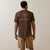Ariat Men's Shield Stitch T-Shirt, Brown Heather