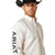 Ariat Men's Team Logo Twill Classic Long Sleeve White/Black, White