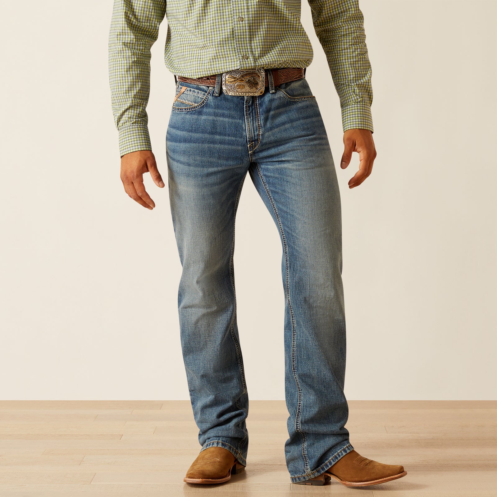 Ariat Men's M4 Relaxed Sebastian Boot Cut Jeans, Soquel