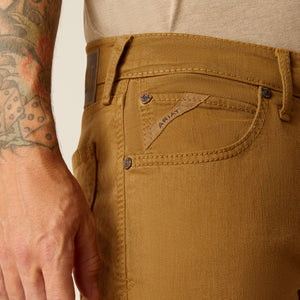 Ariat Men's M5 Straight Hansen Straight Leg Jeans, Teak Brown
