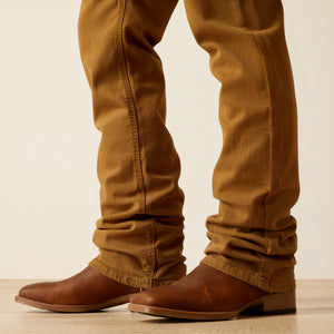 Ariat Men's M5 Straight Hansen Straight Leg Jeans, Teak Brown