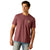 Ariat Men's Ariat Serape Fill T-Shirt, Burgundy Heather