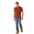 Ariat Men's Ariat SW Cacti T-Shirt, Rusty Heather