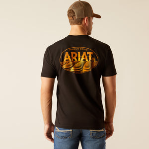 Ariat Men's Ariat Farm Fields T-Shirt, Black