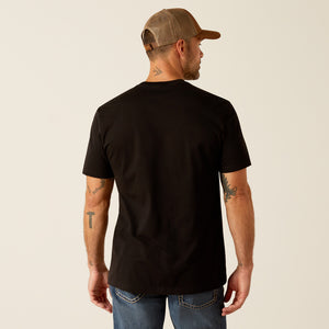 Ariat Men's Ariat Hexstatic T-Shirt, Black