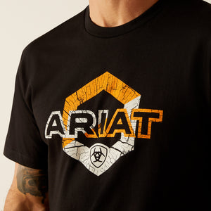 Ariat Men's Ariat Hexstatic T-Shirt, Black