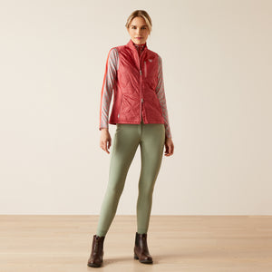 Ariat Women's Fusion Insulated Vest, Slate Rose