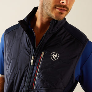Ariat Men's Fusion Insulated Vest, Navy