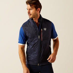 Ariat Men's Fusion Insulated Vest, Navy