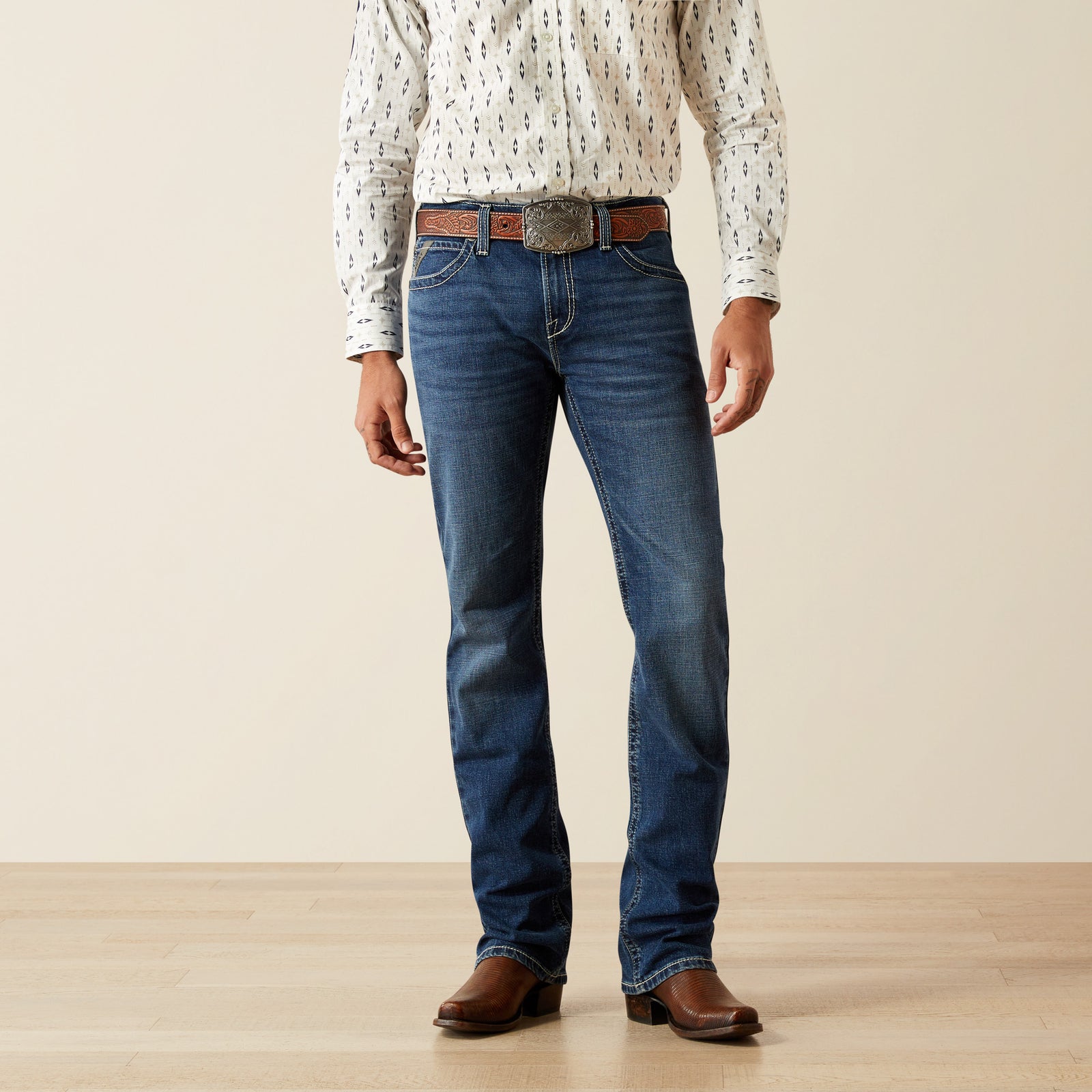 Ariat Men's M7 Slim Wesley Straight Leg Jeans, Kenny