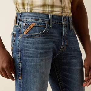 Ariat Men's M7 Slim Travis Straight Leg Jeans, Heath