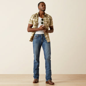 Ariat Men's M7 Slim Travis Straight Leg Jeans, Heath
