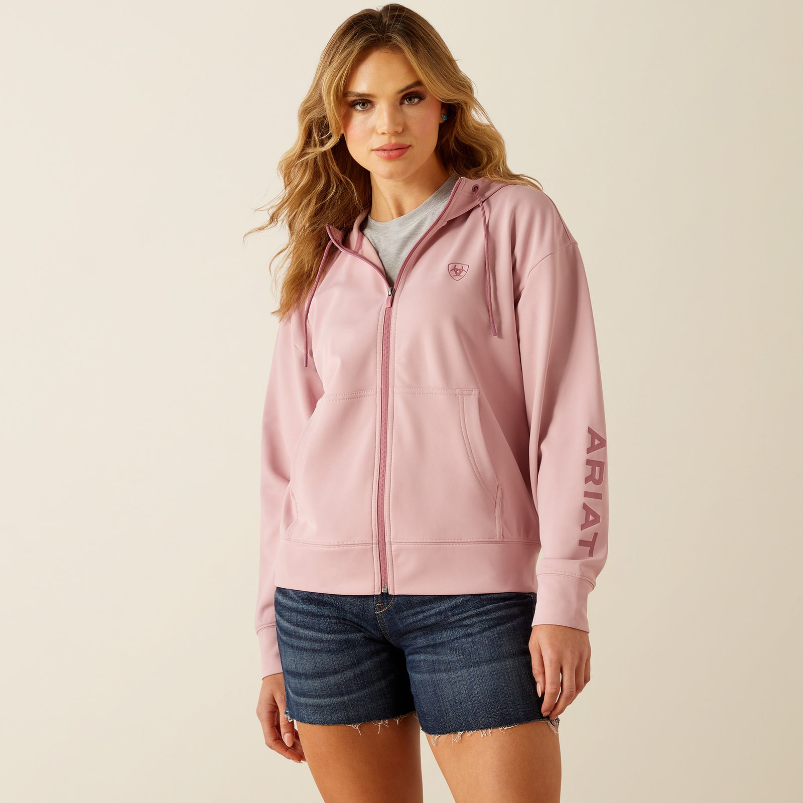 Ariat Women's Breeze Full Zip Hoodie, Zephyr