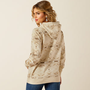 Ariat Women's Ariat Logo 2.0 Hoodie, Sandstone Southwest Print
