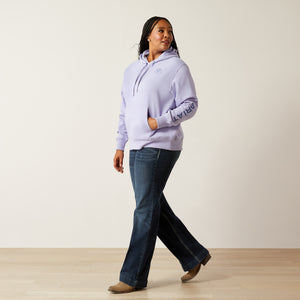 Ariat Women's Ariat Logo 2.0 Hoodie, Sweet Lavender