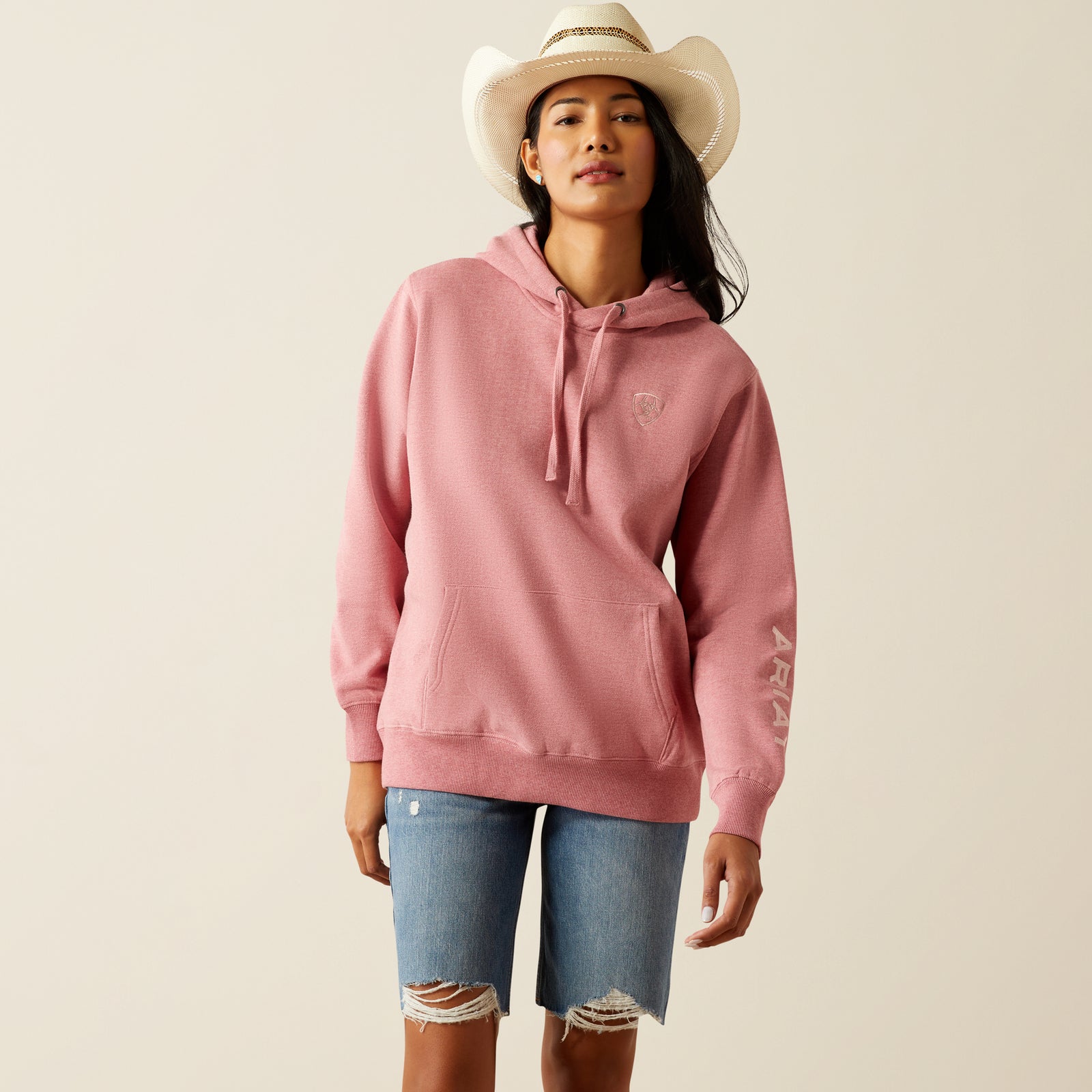 Ariat Women's Ariat Logo 2.0 Hoodie, Rose Wine