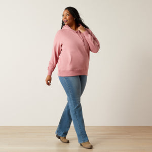 Ariat Women's Ariat Logo 2.0 Hoodie, Rose Wine