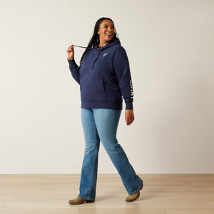 Ariat Women's Ariat Logo 2.0 Hoodie, Black Iris